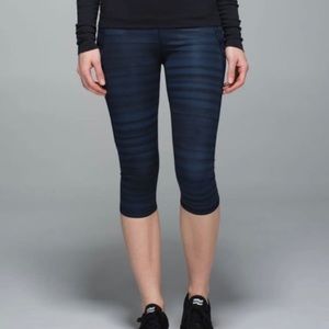 Lululemon Run Top Speed Crop Leggings, Size 6